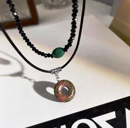 Bronze necklace for women