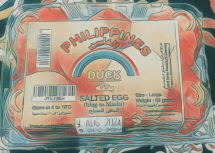 Philippines salted duck egg
